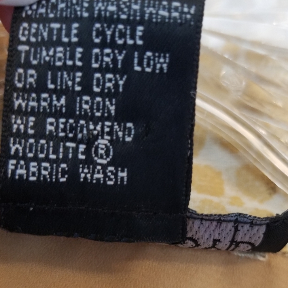 Jennifer Lloyd Tan Python Button Blouse Xl - image 6